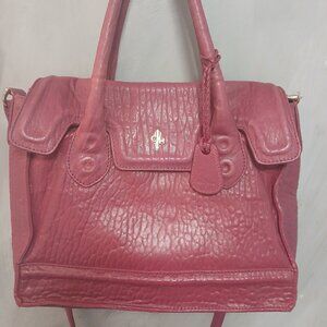 Cole Haan Rasberry Leather Shoulder Bag